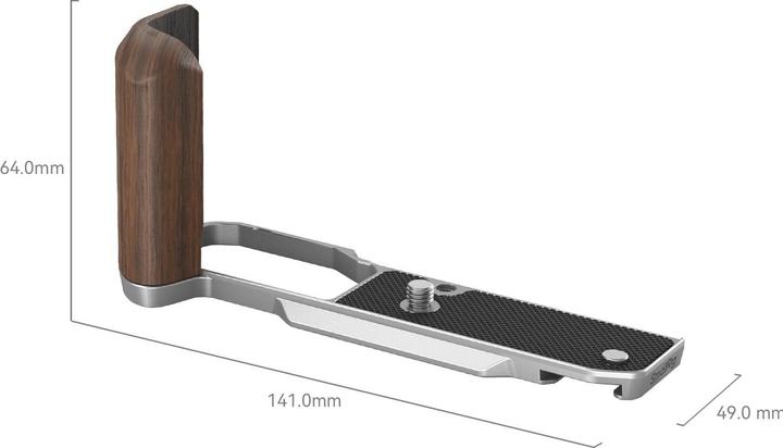 Immagine prodotto SmallRig 4803 Impugnatura a L in legno per Nikon Z fc (argento) (Impugnatura)