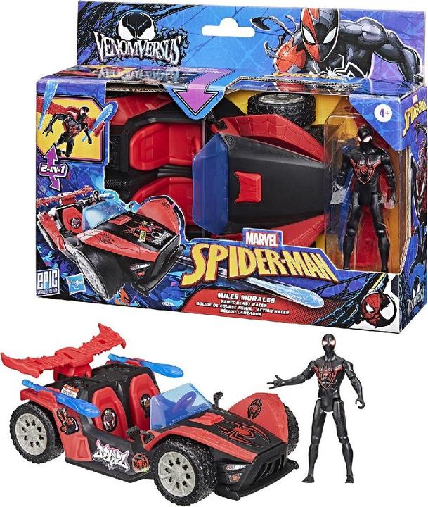 Immagine prodotto Spiderman SPI 10 cm Venomversus Miles Street Racer