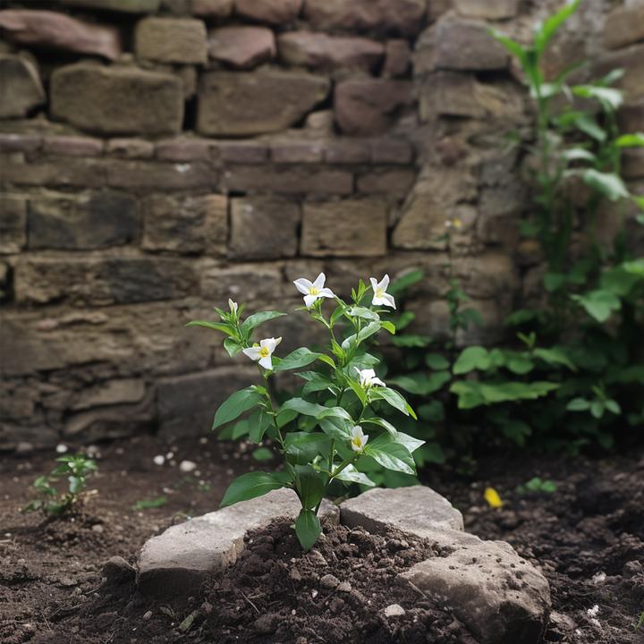 Actual product image Plant in a Box Trachelospermum jasminoides 'Officinale' - Set of 3 Jasmine (25 cm)