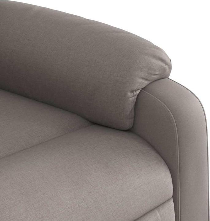 Immagine prodotto VidaXL Poltrona massaggiante Poltrona TV Poltrona relax Poltrona elettrica Tessuto Taupe