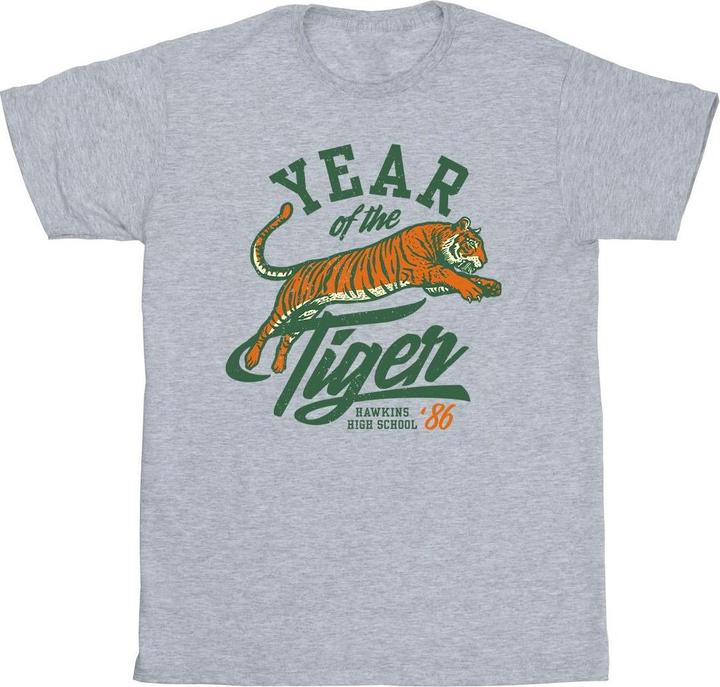 Produktbild Netflix Stranger Things Hawkins Year of The Tiger 86 TShirt (3XL)