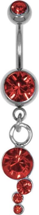 Bijouteria Bauchpiercing (Kristall, Edelstahl, Messing)