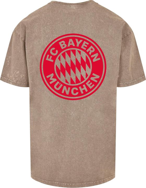 Immagine prodotto FC Bayern München Mia San Mia Red Acid Washed Heavy Oversize Tee - 111611 (L)