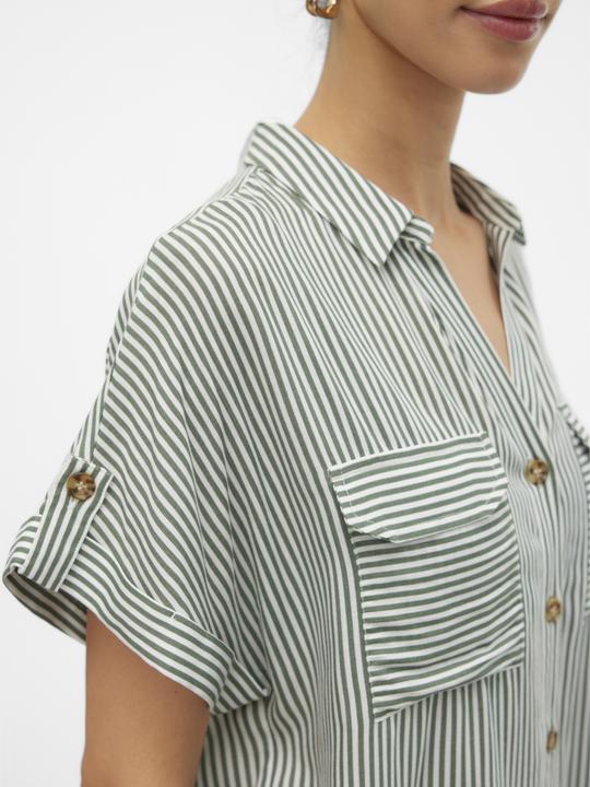 Image du produit Vero Moda Vmbumpy Ss Shirt Wvn Ga Noos (L)
