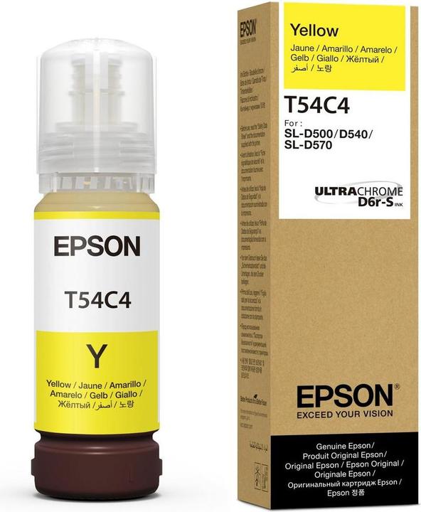 Actual product image Epson T54C Yellow SURELAB SL-D500 (Y)