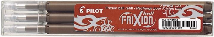 Produktbild Pilot FriXion Refill Set à 3 (Ersatzmine, Braun, 0.35 mm)