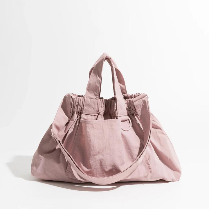 Only-Bags.Store Nylon Solid Farbe Umhängetasche Einfache kleine Hobo Handtasche Stylish Nylon Leichtgewicht Tote