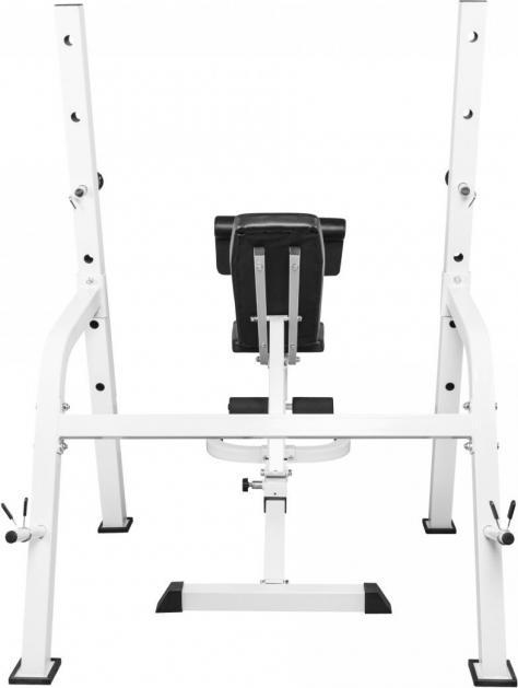 Produktbild Gorilla Sports Hantelbank mit separater Ablage