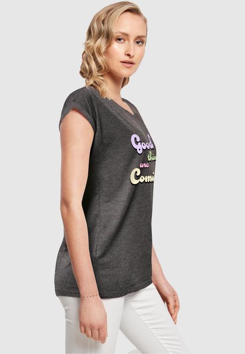 Immagine prodotto Merchcode Maglietta con spalla estesa Good Things da donna - 112623 (XXL)