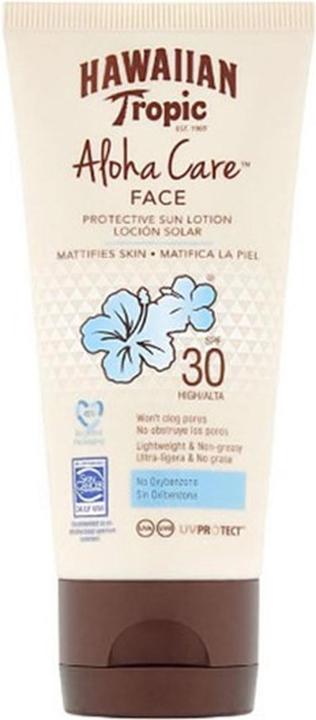 Produktbild Hawaiian Tropic ALOHA CARE FACE sun lotion SPF30 90 ml (Sonnenlotion, SPF 30, 90 ml)