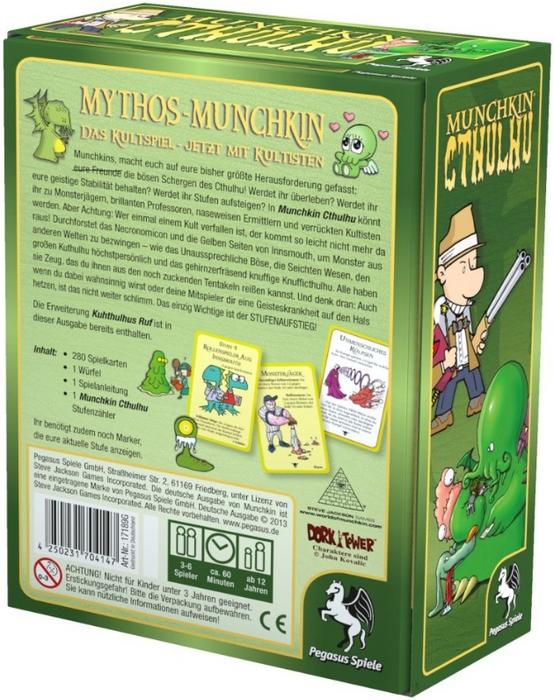 Image du produit Pegasus Munchkin Cthulhu 1+2 (Allemand)