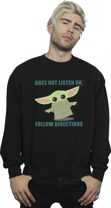 Produktbild Star Wars The Mandalorian Grogu Does Not Listen Sweatshirt (S)