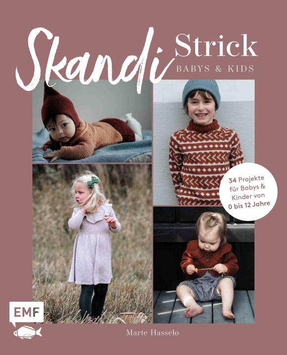 Actual product image Skandi-Strick – Babys & Kids (German, Marte Hasselø, 2021)