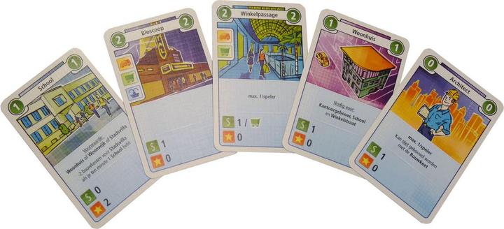 Actual product image 999Games Metropolis card game