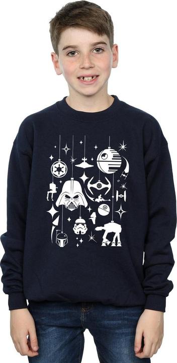 Image du produit Star Wars - Sweat CHRISTMAS DECORATIONS - Garçon (152, 158)