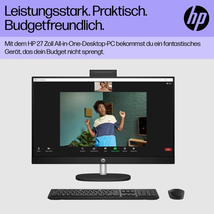 Produktbild HP AIO 27-cr0102ng (Intel Core i5-1335U, 16 GB, 1000 GB, Intel Iris Graphics)
