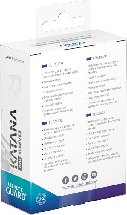 Image du produit Ultimate Guard Manchons Katana