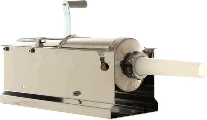 Actual product image Reber N INOX Manual tabletop sausage filler with 2 speeds3 kg