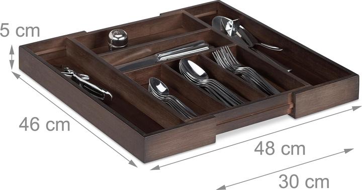 Actual product image Relaxdays Cutlery tray