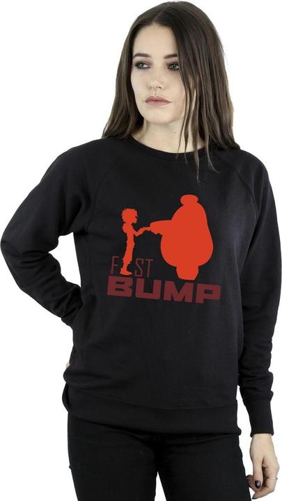 Immagine prodotto Disney Big Hero 6 Baymax Fist Bump Cutout Felpa Donna (L)