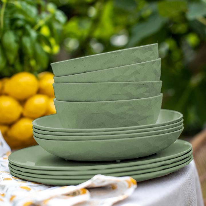 Actual product image Koziol Bowl Club 700 ml, 4 pieces, Green (16.20 cm, 0.70 l, 4 x)