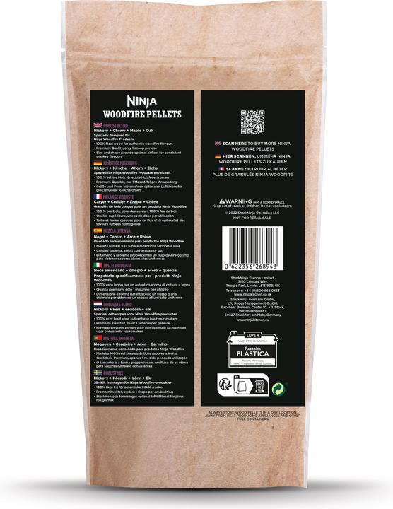 Image du produit Ninja Woodfire Pellets Robust Blend (0.91 kg)