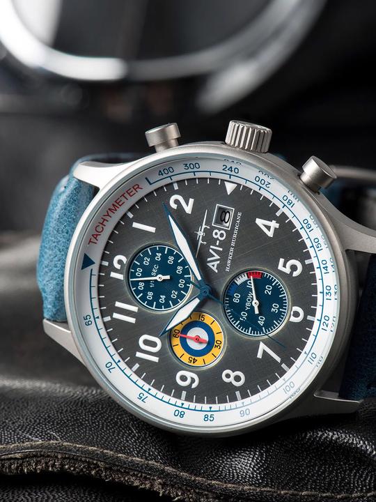 Produktbild AVI-8 AV-4011-0F Hawker Hurricane Classic (Chronograph, 43 mm)