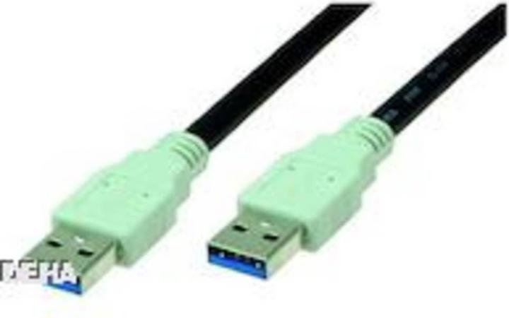 Image du produit Bachmann 918.176 Câble USB 1 m USB 3.2 Gen 1 (3.1 Gen 1) USB A noir (1 m, USB 3.2 Gen 1)
