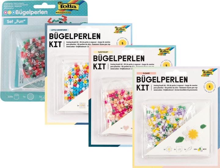 Actual product image Folia Ironing beads set Flower