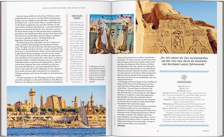 Actual product image Bildband Die 50 schönsten Reisen von (German, Lonely Planet Publisher, 2024)