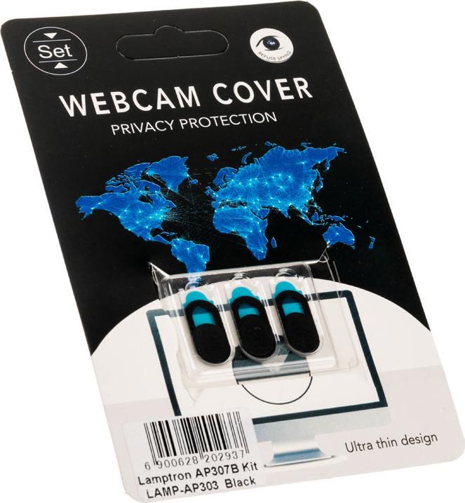 Actual product image Lamptron Webcam Slide Cover, 3-piece