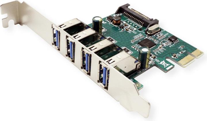 Actual product image Value PCI Express card, USB 3.0, 4 ports