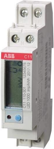 Actual product image ABB Energy consumption meter