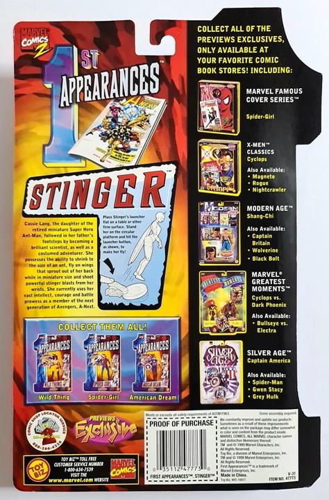 Immagine prodotto Marvel Comics Marvel 1st Appearances action figure Stinger