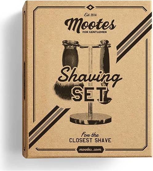 Image du produit Mootes Coffret de rasage Buttergly Bois d'ébène
