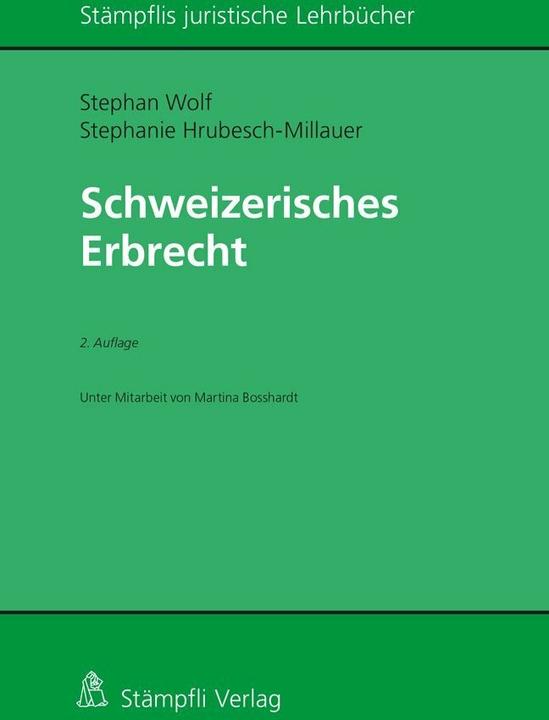 Immagine prodotto Diritto successorio svizzero (Tedesco, Stephanie Hrubesch-Millauer, Stefano Lupo)