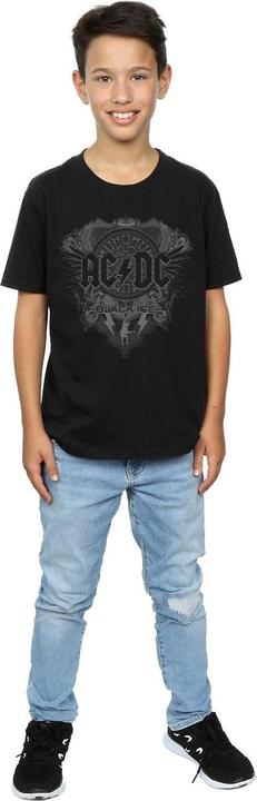 Image du produit AC/DC T-shirt noir en coton glacé garçon (152, 158)