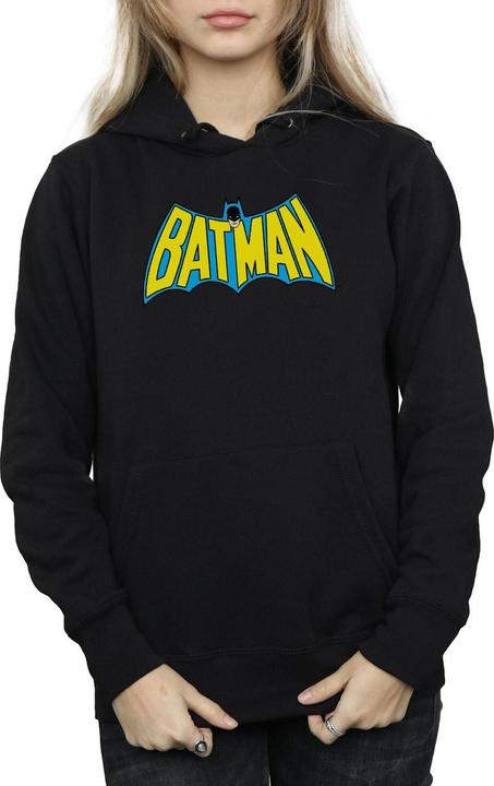 Image du produit - Sweat à capuche BATMAN RETRO LOGO - Femme (L)
