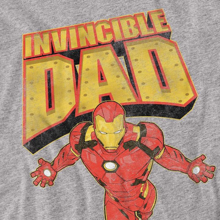 Produktbild Iron Man Invincible Dad TShirt Vatertag (XL)