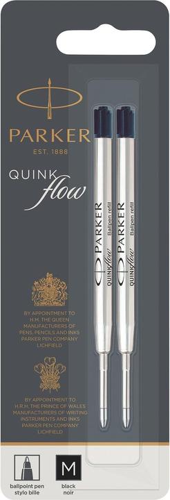 Actual product image Parker Pen Quink Flow (Refill, Black, 0.80 mm)