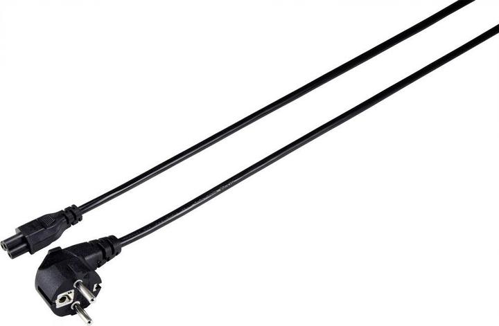 Actual product image Sygonix SY-5043498 Notebook Power Cord Black 3.00 m (3 m)