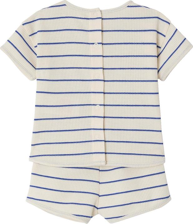 Image du produit Vertbaudet Baby-Set: T-Shirt & Shorts aus Waffelpikee (80)