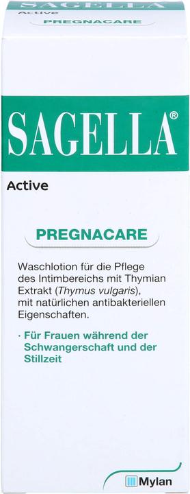 Immagine prodotto Sagella active Intimate Wash Lotion, 100 ml Lozione (100 ml, Lozione per il lavaggio intimo)