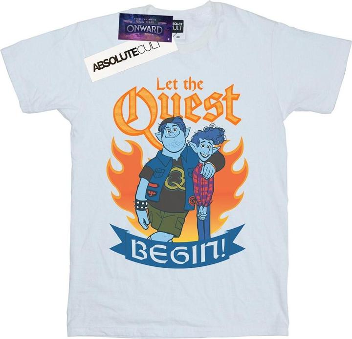 Actual product image Disney Mens Onward Let The Quest Begin T-Shirt (M)