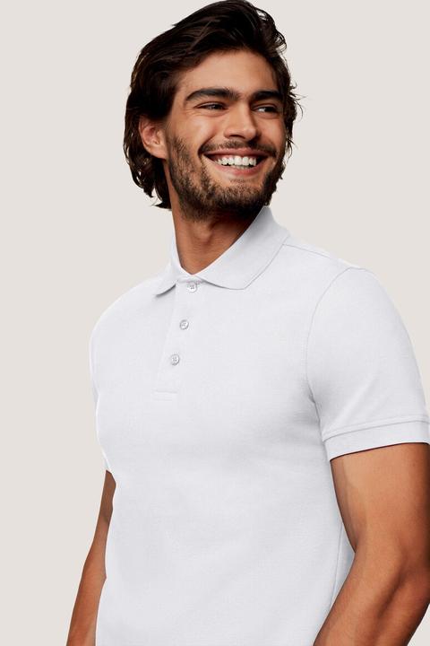 Immagine prodotto Hakro Polo da uomo CLASSIC bianca taglia L (L)