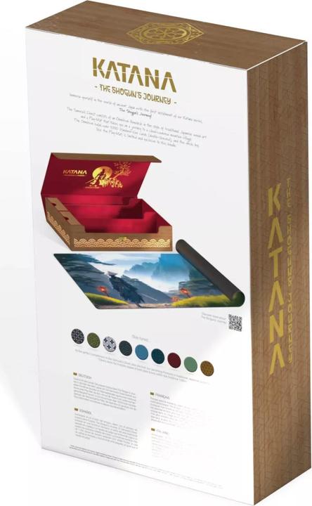 Actual product image Ultimate Guard Katana: The Shogun's Journey - Part 1 Samurai's Chest (Omnihive 1000 Xenoskin & Play-Mat)