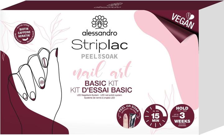Alessandro Striplac Peel or Soak (Transparent, Farblack)