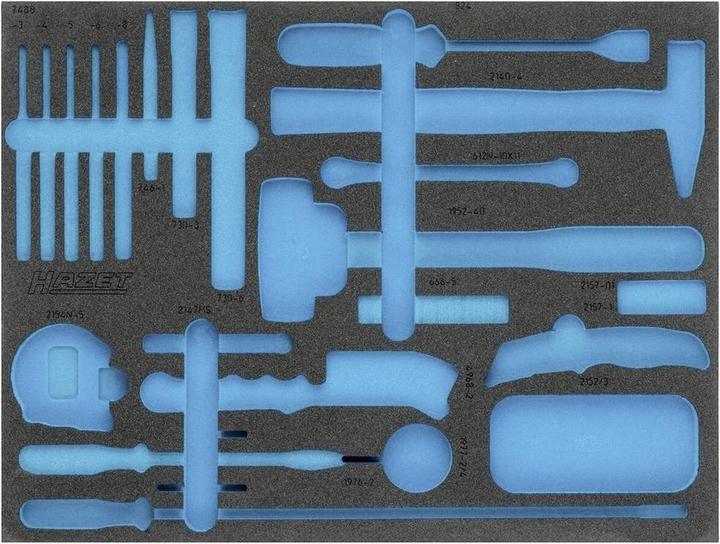 Produktbild HAZET 2-Komponenten Weichschaum-Einlage 163-372L