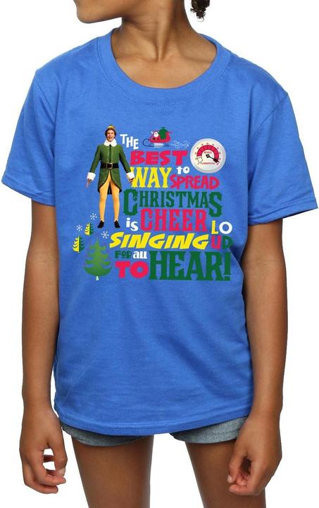 Produktbild Elf Christmas Cheer TShirt Mädchen (152, 158)