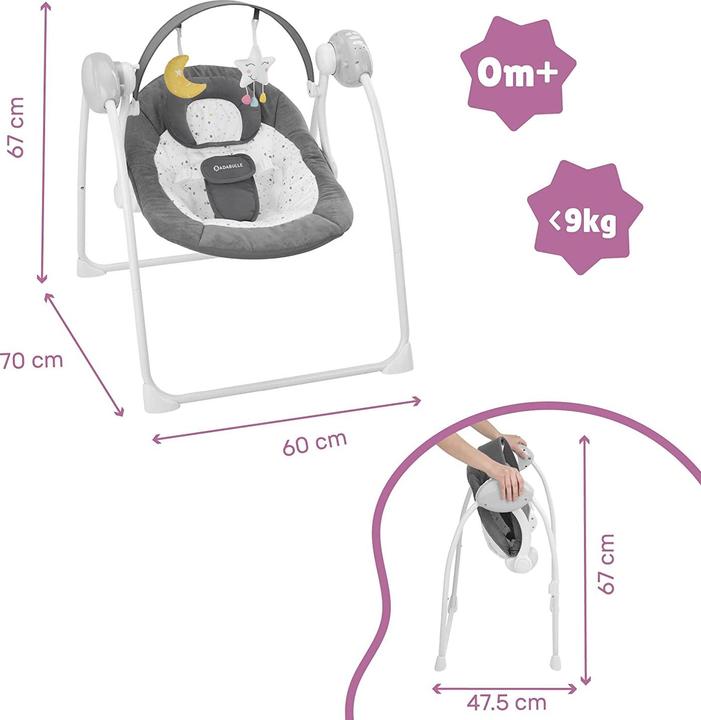 Actual product image Badabulle Moonlight